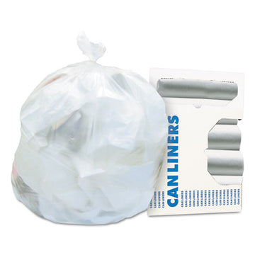 Heritage High-density Waste Can Liners, 30 Gal, 10 Microns, 30" X 37", Natural, 500-carton freeshipping - TVN Wholesale